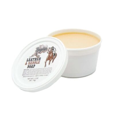 Angelus saddle soap 88ml for cleaning leather