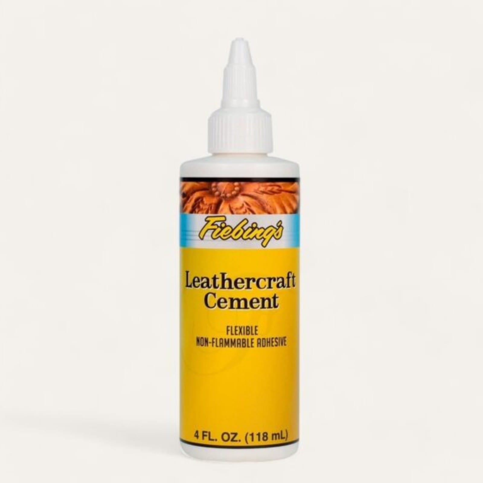 Fiebing’s leathercraft cement adhesive 118ml front view