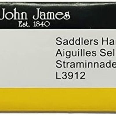 John James size 4 saddlers harness needles