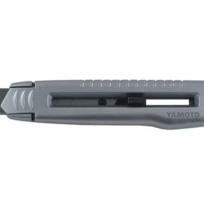 Yamoto 18mm wheel lock snap off utility knife for leathercraft cutting