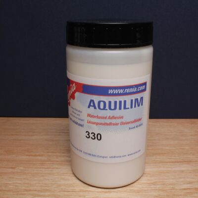 Renia Aquilim 330 water-based contact adhesive 500g for leatherwork
