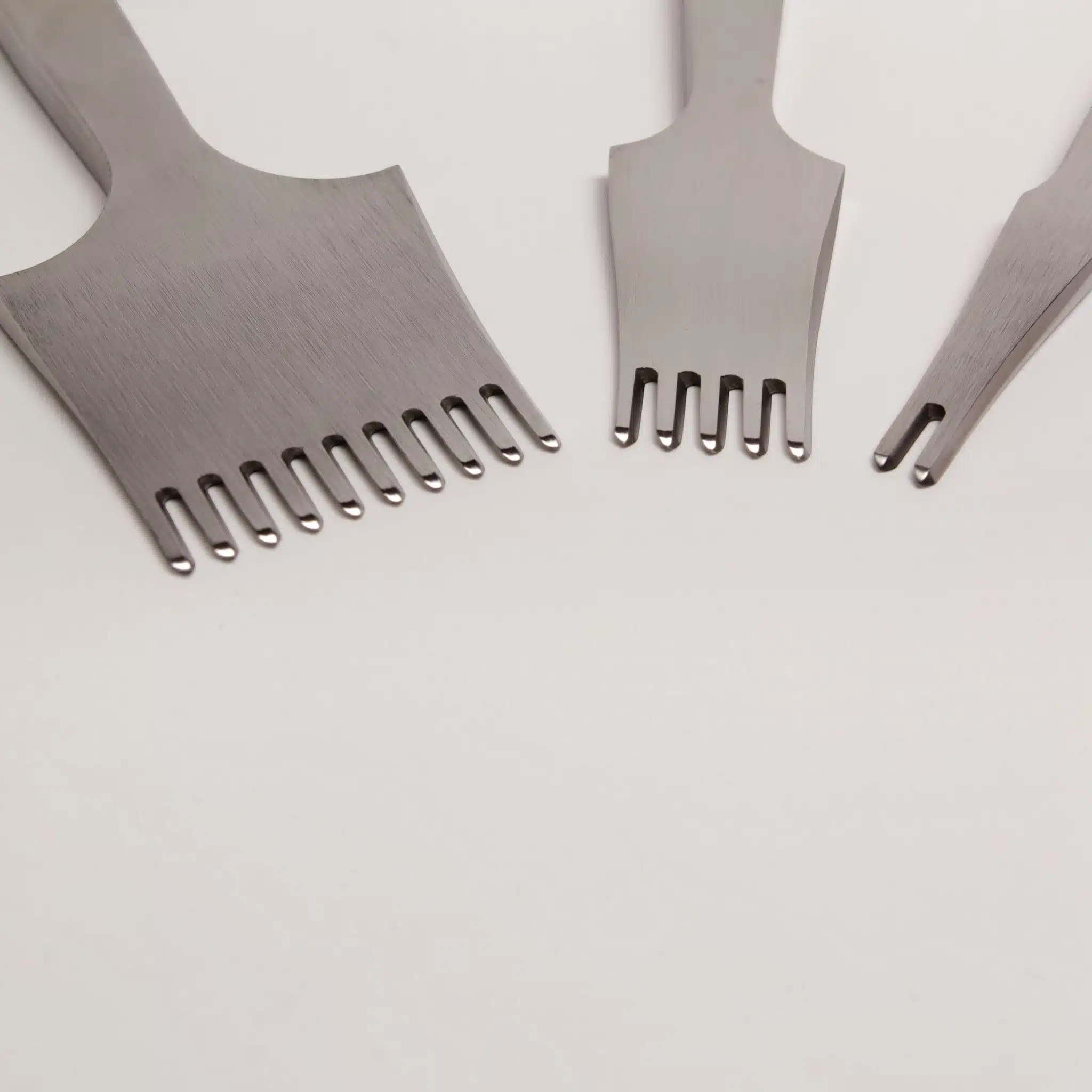 Close-up of the Kevin Lee 4mm diamond iron set