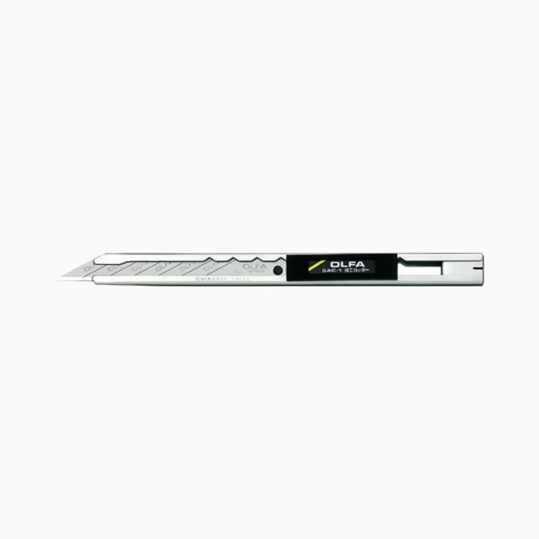 OLFA SAC-1 stainless-steel 30-degree snap-off knife