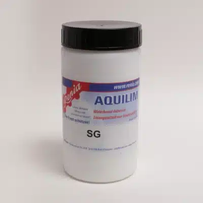 Renia Aquilim SG 500g water-based leather adhesive, front of tub